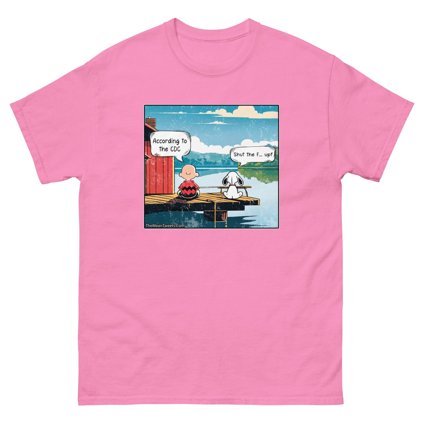 According To The CDC Men's classic tee