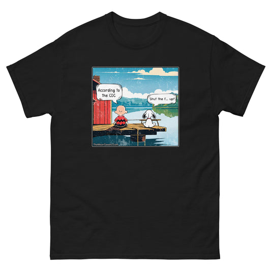 According To The CDC Men's classic tee