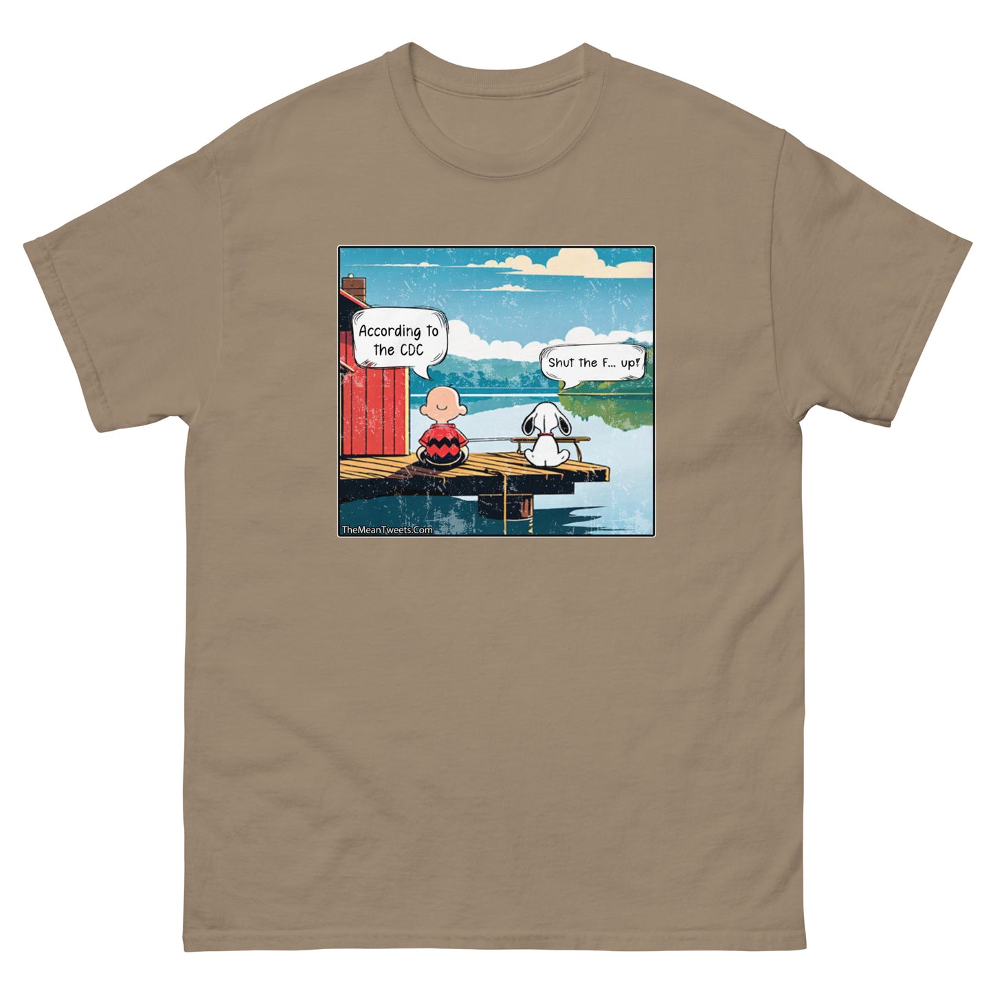 According To The CDC Men's classic tee