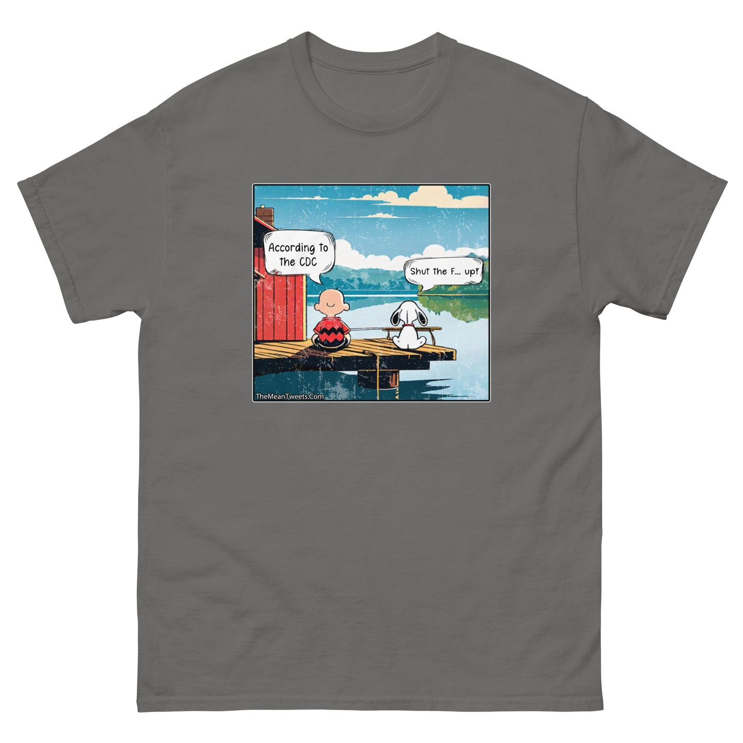 According To The CDC Men's classic tee