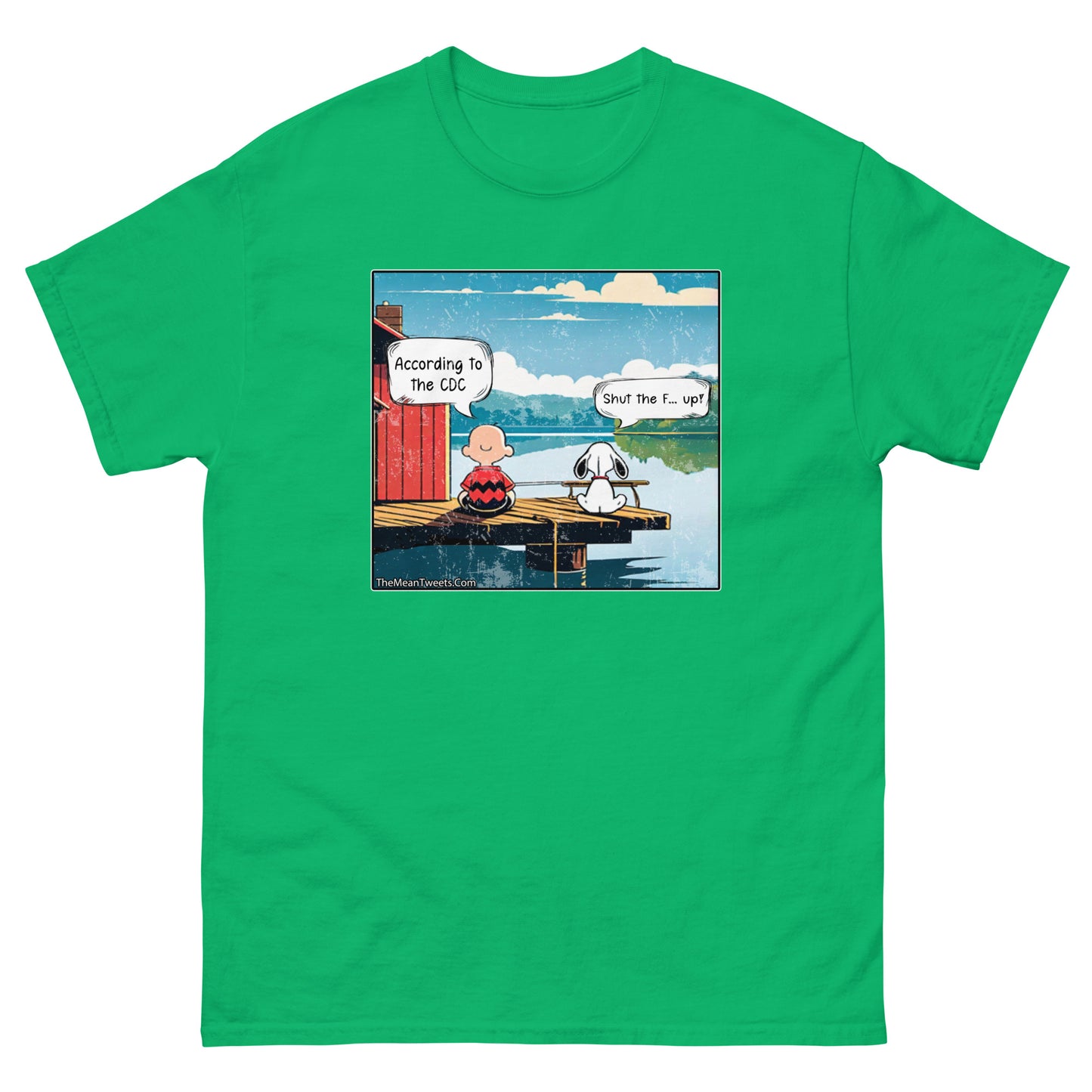 According To The CDC Men's classic tee