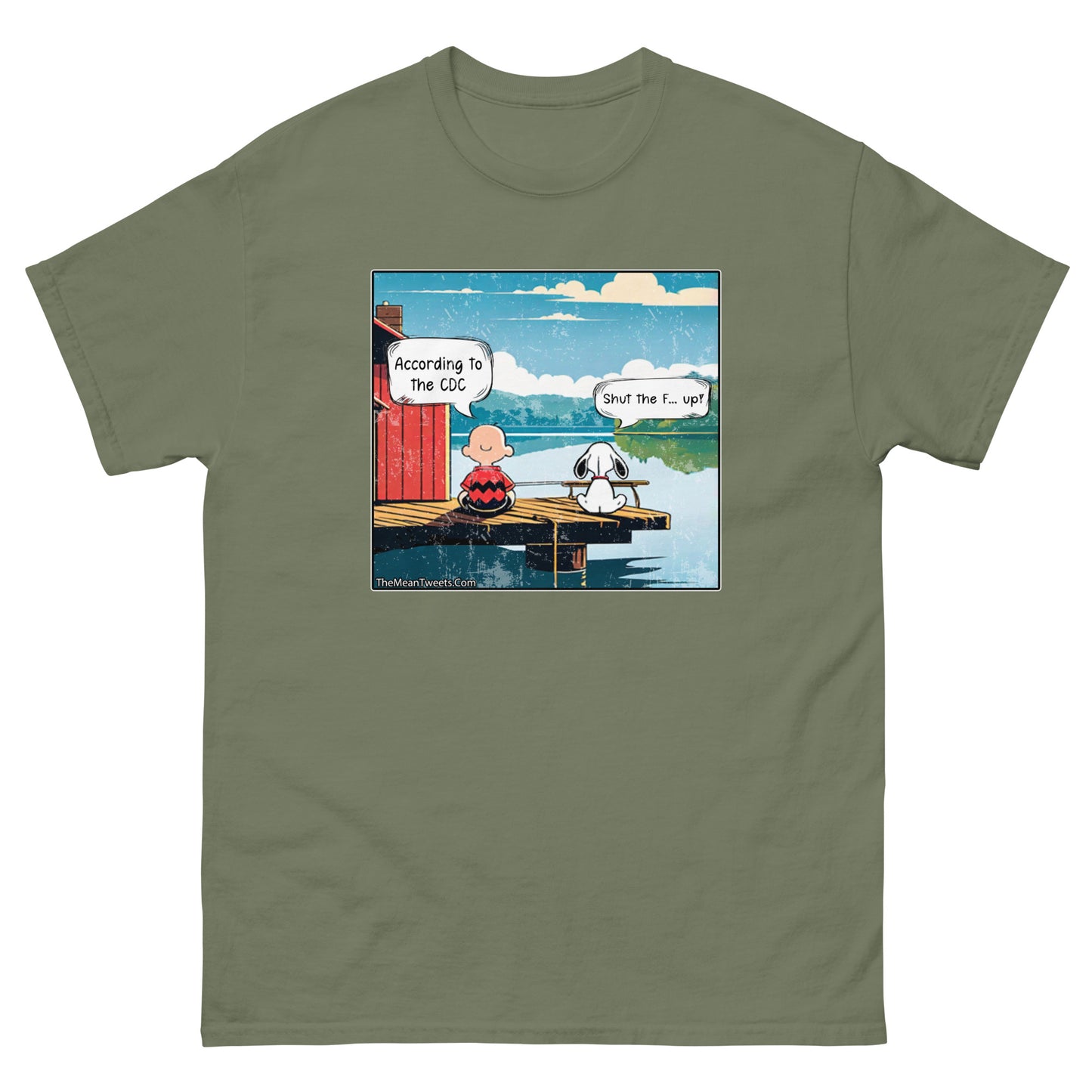 According To The CDC Men's classic tee