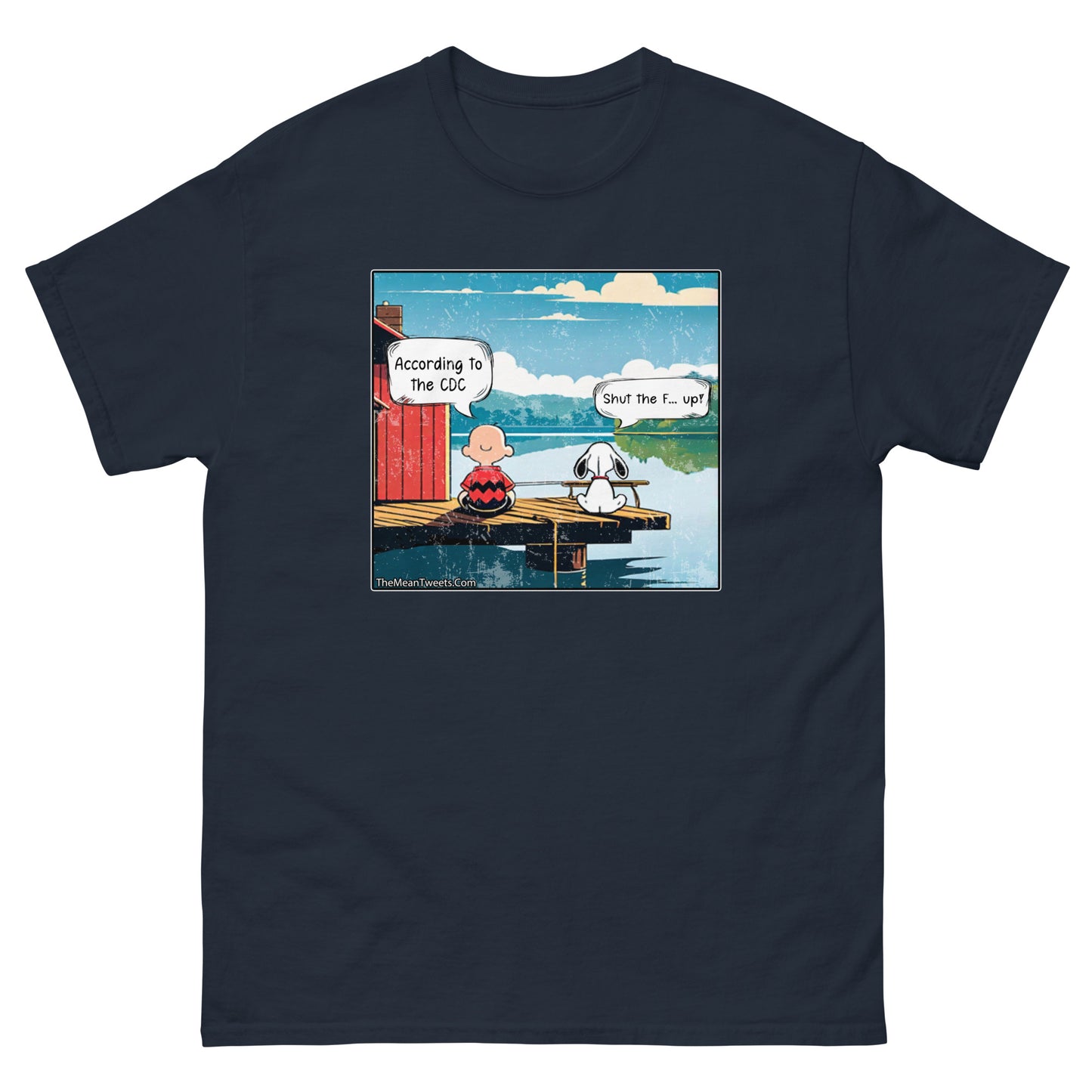 According To The CDC Men's classic tee