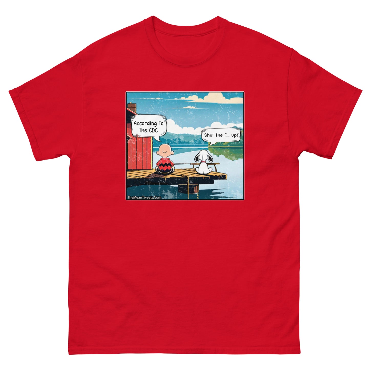 According To The CDC Men's classic tee