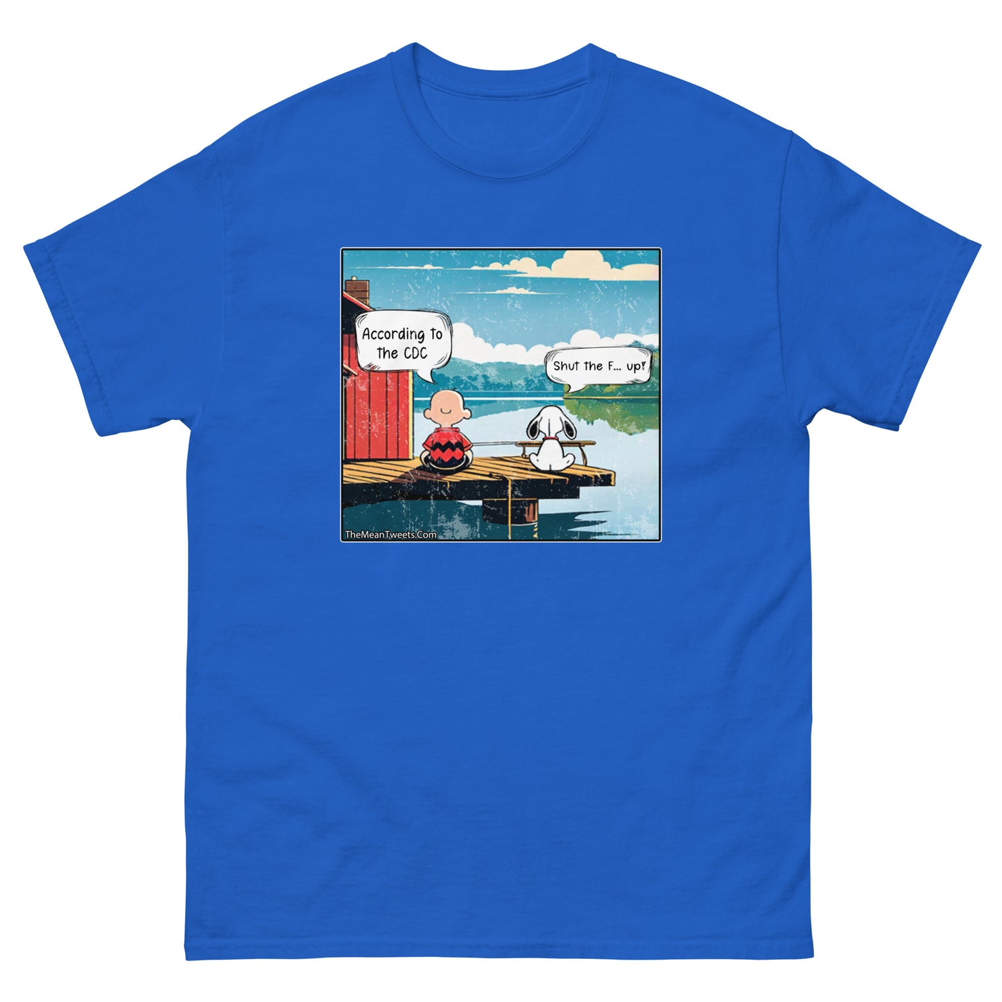 According To The CDC Men's classic tee
