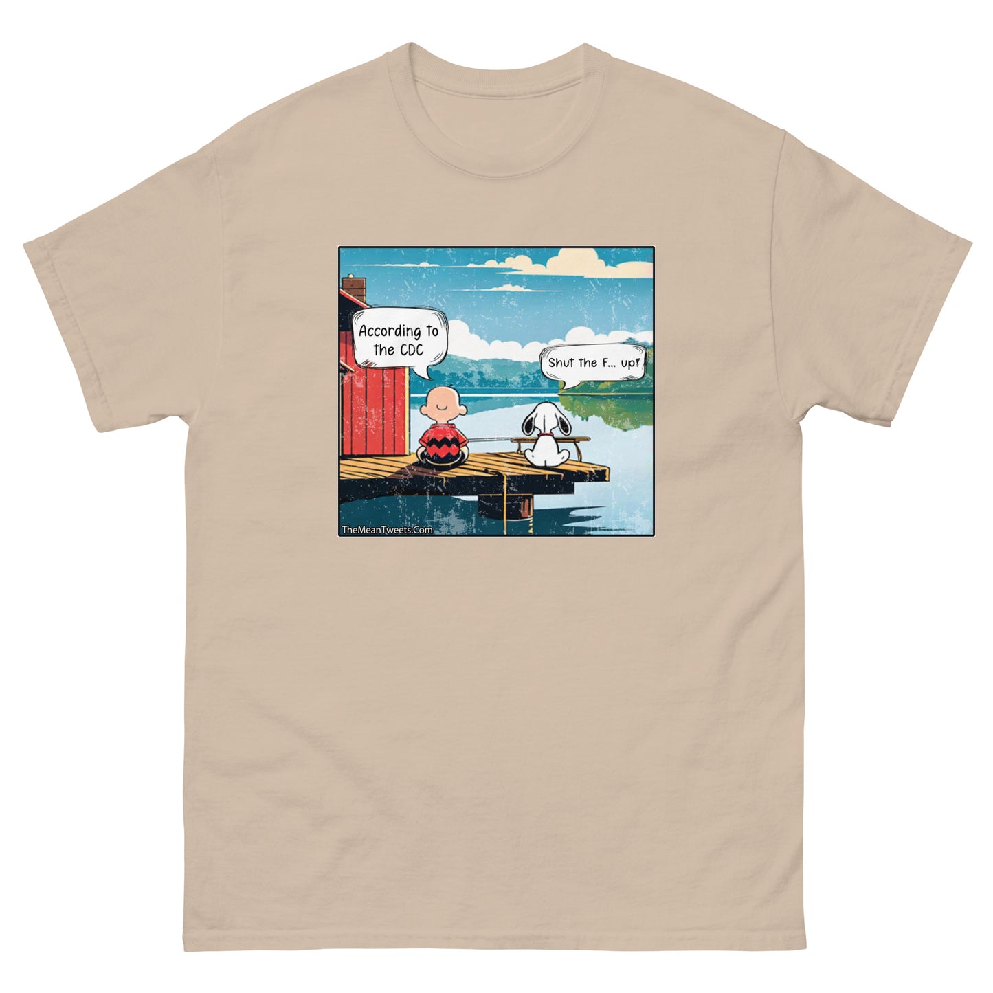 According To The CDC Men's classic tee