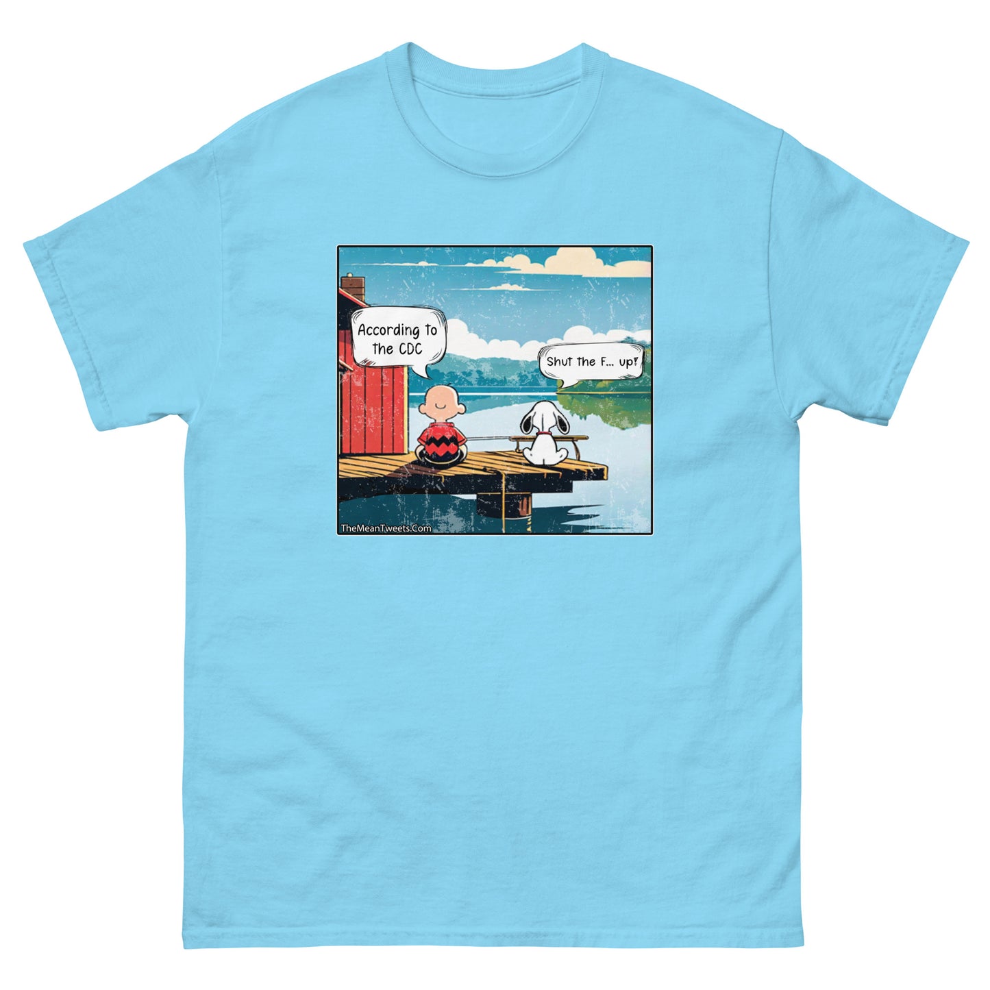 According To The CDC Men's classic tee