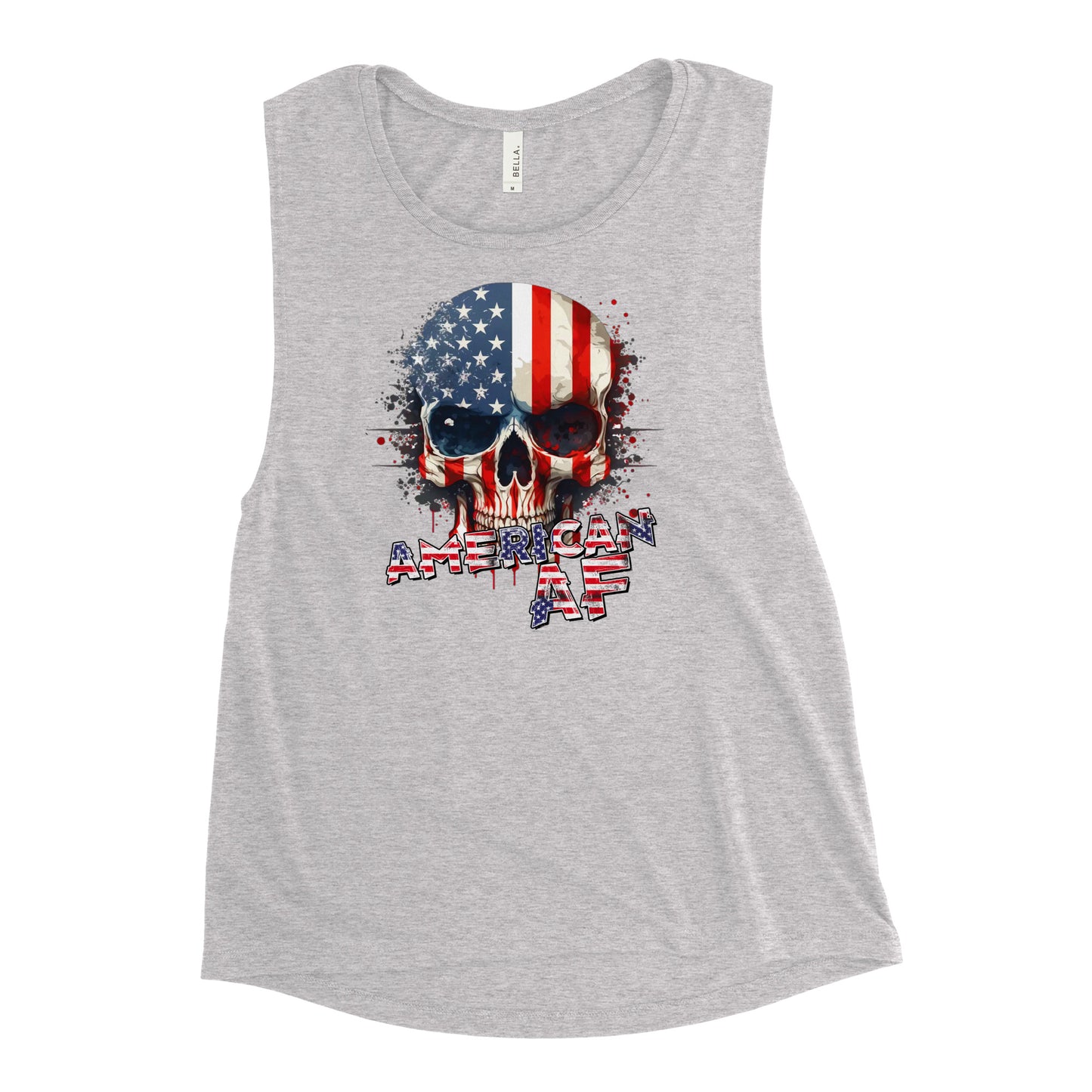 American AF Ladies’ Muscle Tank