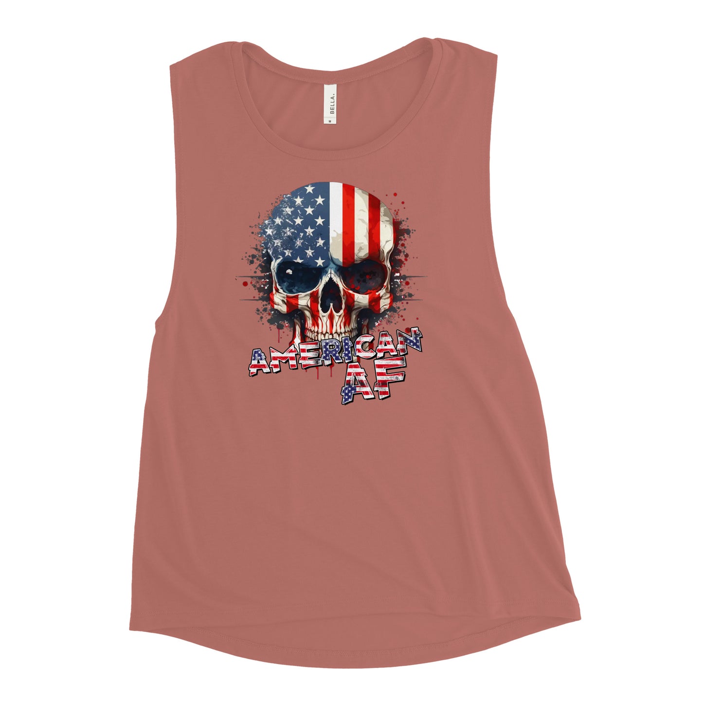 American AF Ladies’ Muscle Tank