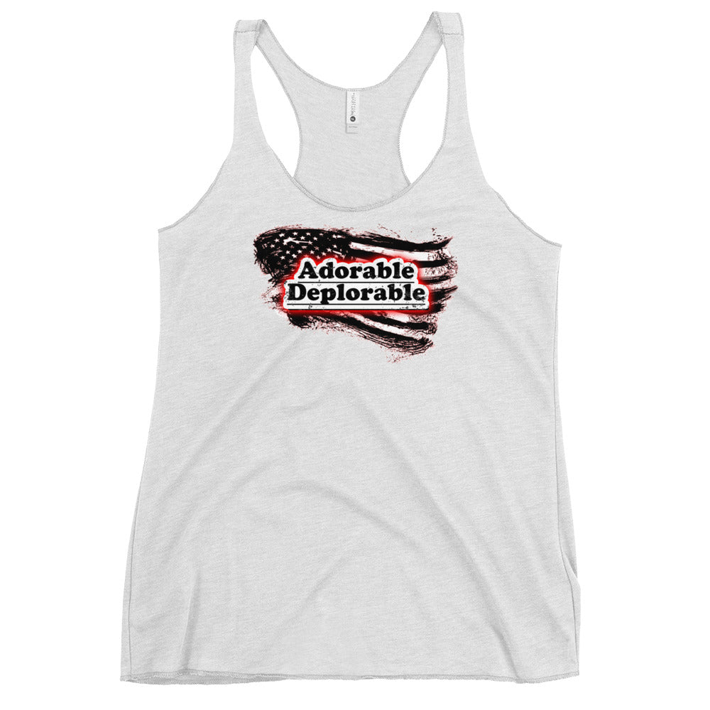 Adorable Deplorable Women's Racerback Tank