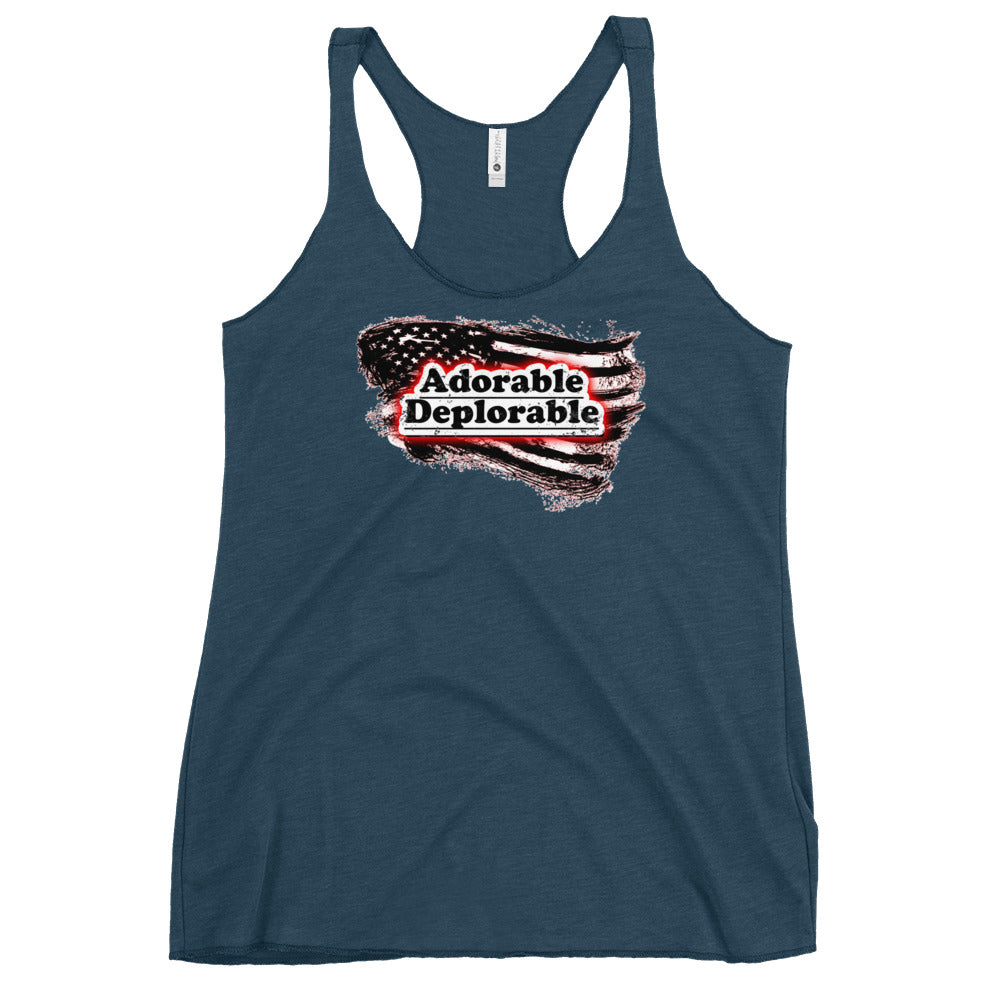 Adorable Deplorable Women's Racerback Tank