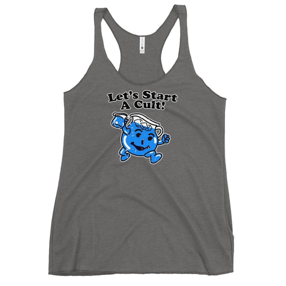 Let's Start a Cult Women's Racerback Tank