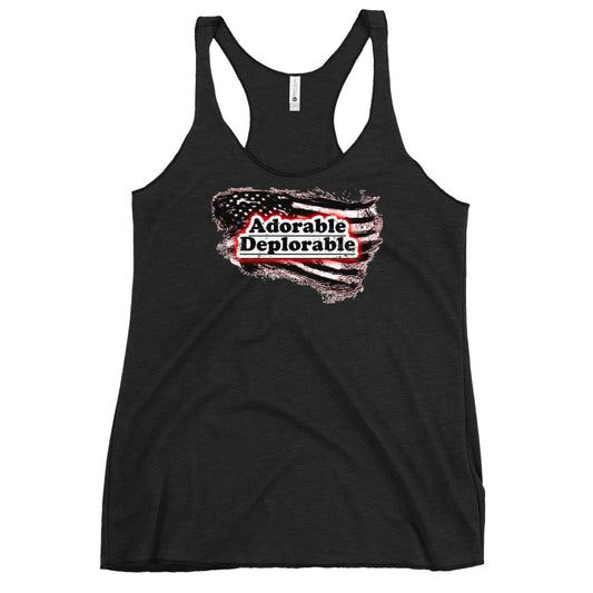 Adorable Deplorable Women's Racerback Tank