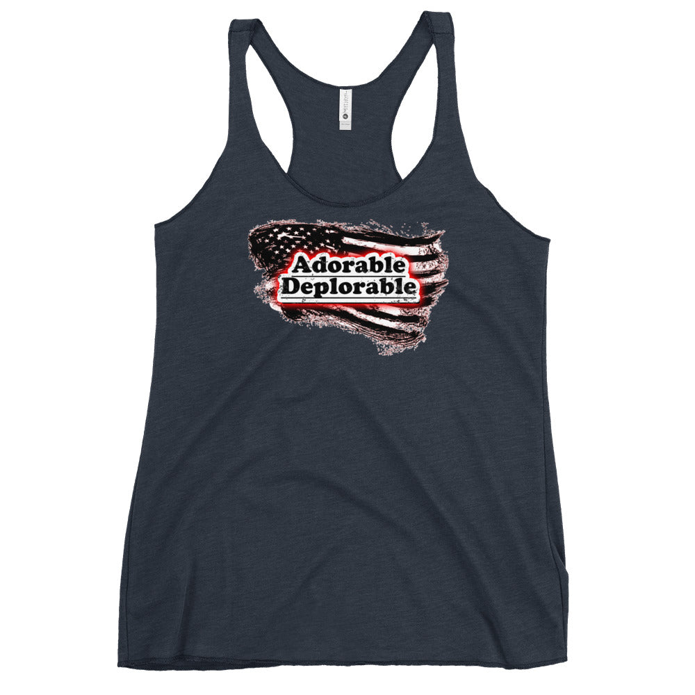 Adorable Deplorable Women's Racerback Tank