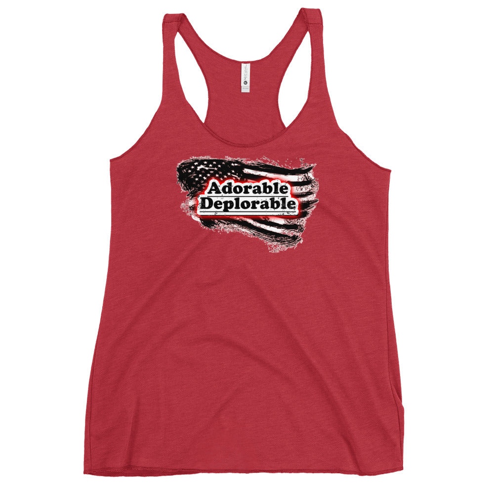Adorable Deplorable Women's Racerback Tank
