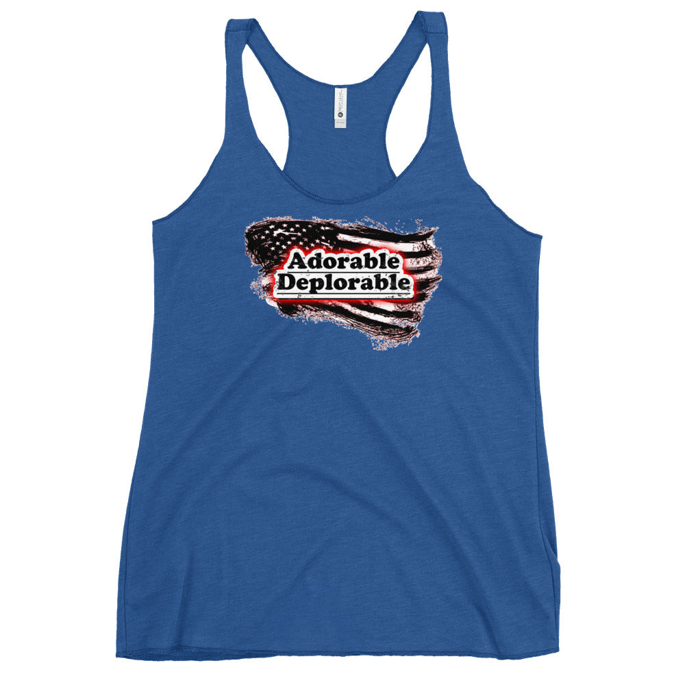 Adorable Deplorable Women's Racerback Tank