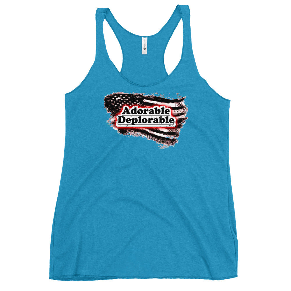 Adorable Deplorable Women's Racerback Tank