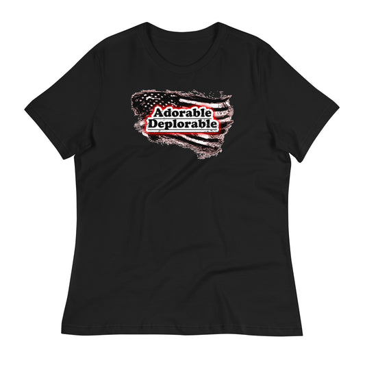 Adorable Deplorable Women's Relaxed T-Shirt