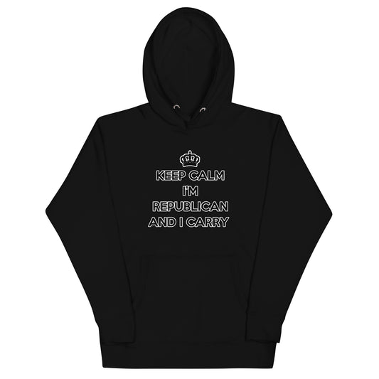 Keep Calm Unisex Hoodie