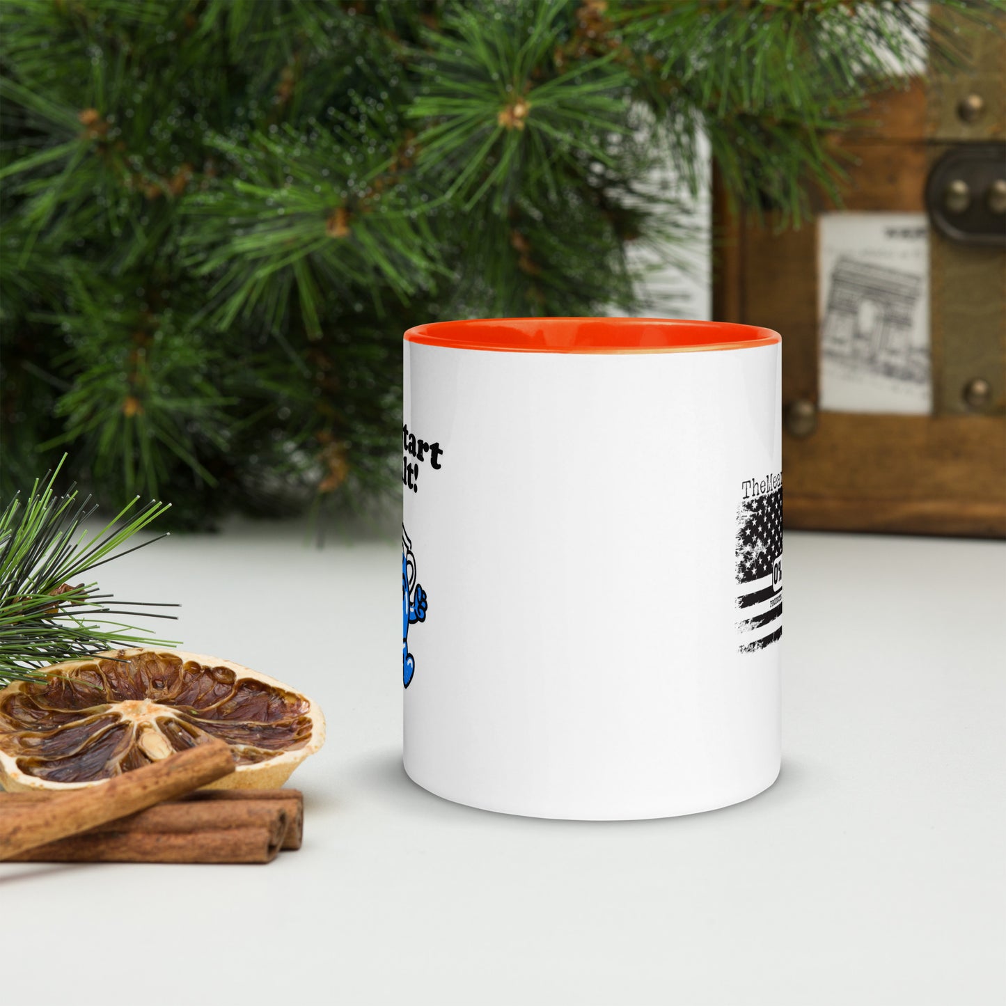 Let's Start a Cult Mug with Color Inside