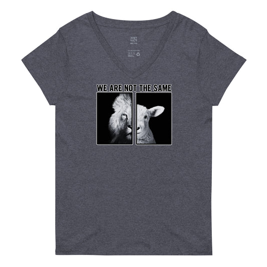 We Are Not The Same Women’s recycled v-neck t-shirt