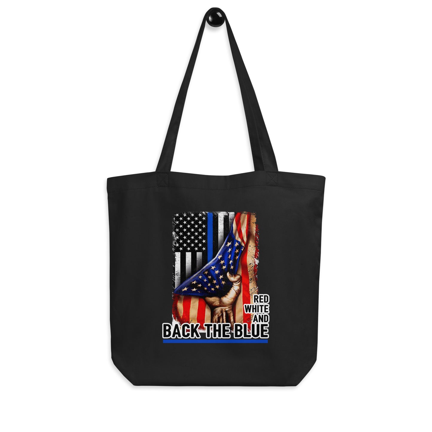 Red White and Back The Blue Eco Tote Bag