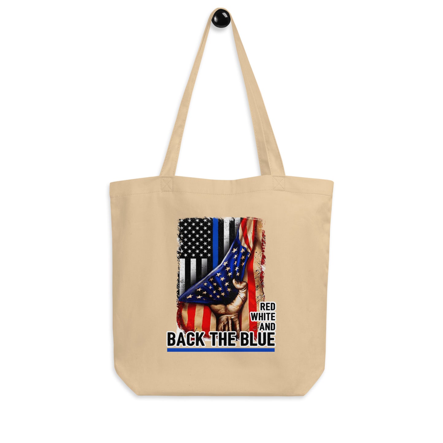 Red White and Back The Blue Eco Tote Bag