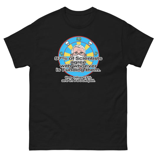 97% of Scientists agree Men's classic tee