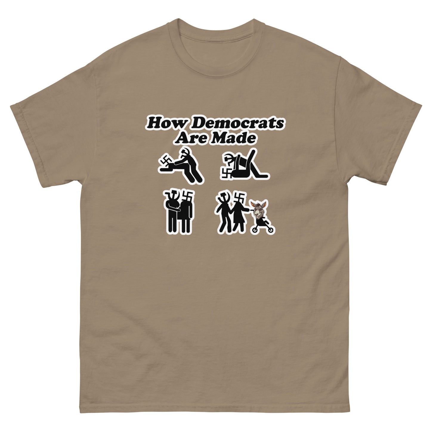 How Democrats are made Men's classic tee