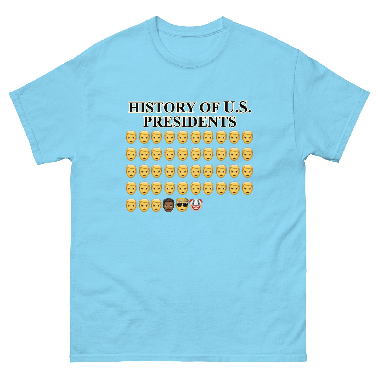 History of US Presidents Men's classic tee