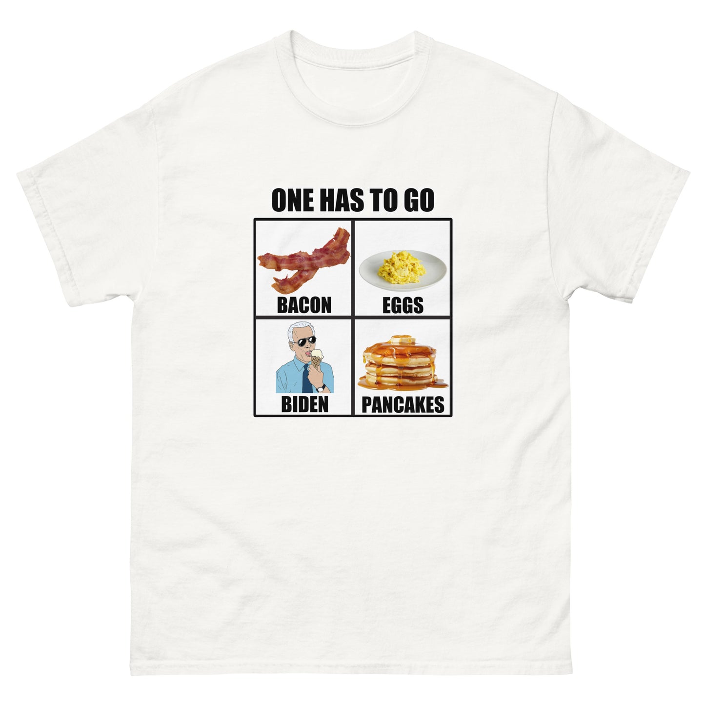 One has to go! Men's classic tee