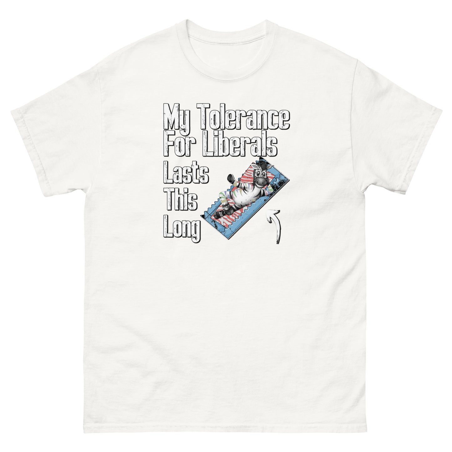 My Tolerance For Liberals Men's classic tee