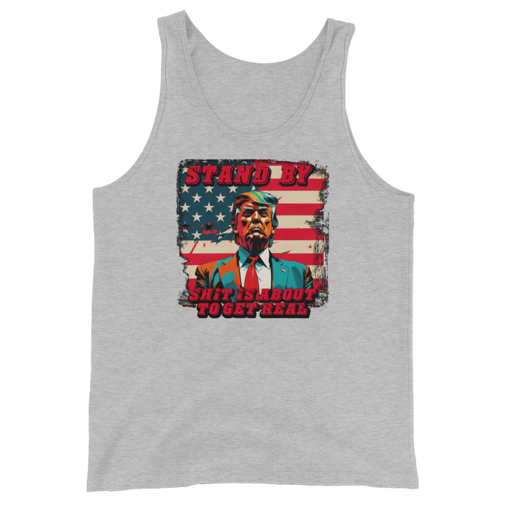 STAND BY Unisex Tank Top