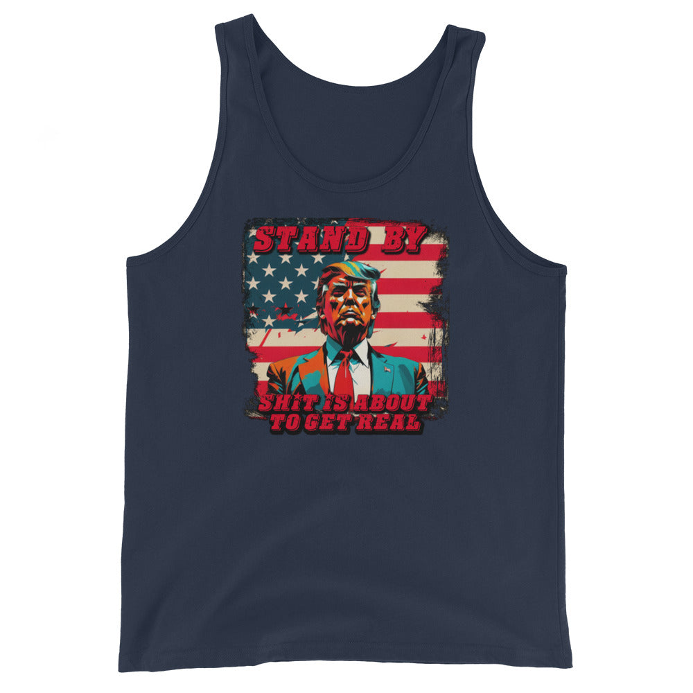 STAND BY Unisex Tank Top