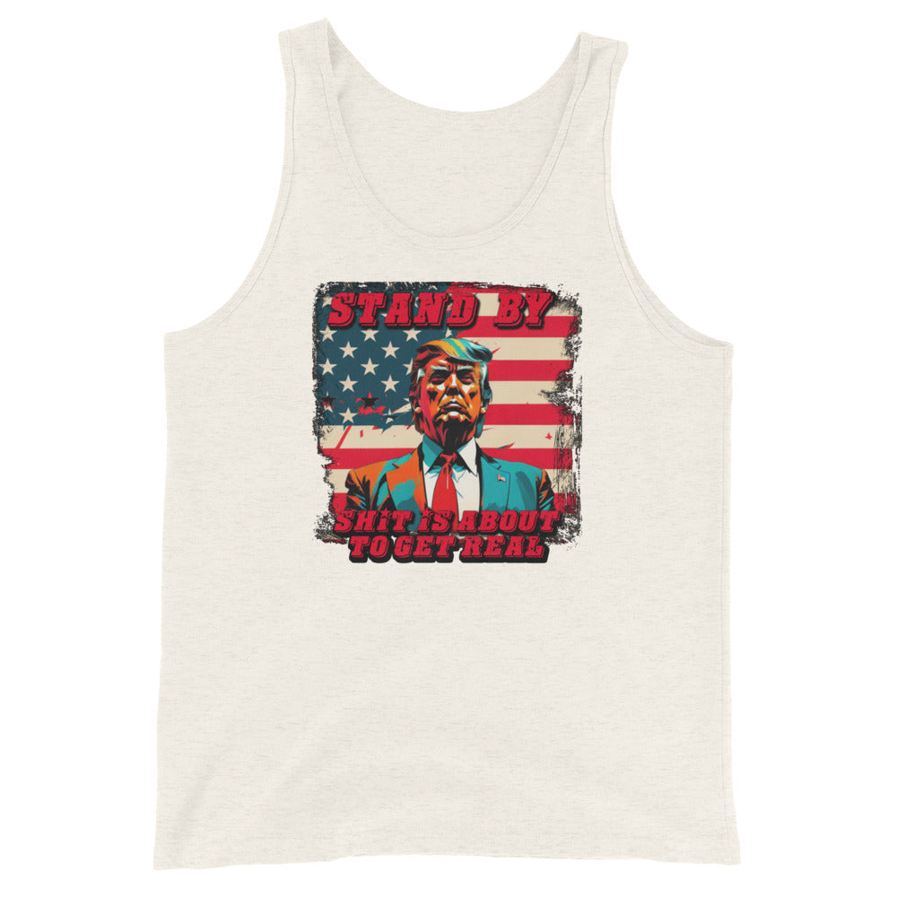 STAND BY Unisex Tank Top