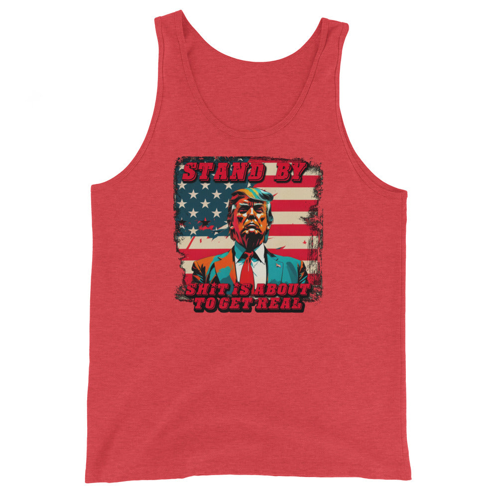 STAND BY Unisex Tank Top