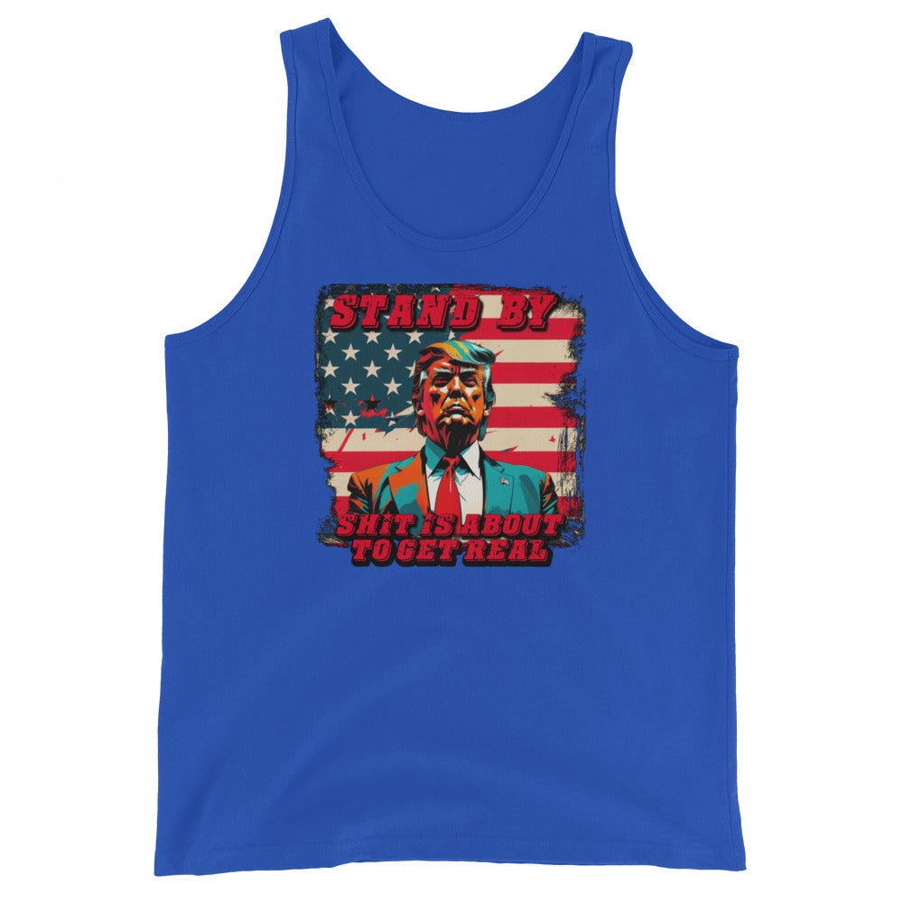 STAND BY Unisex Tank Top