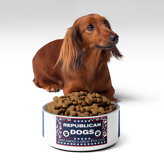 Republican Dog Pet bowl