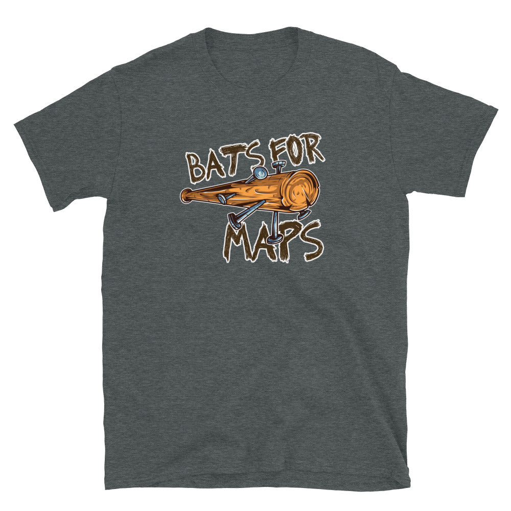 Bats for Maps Short-Sleeve Unisex T-Shirt