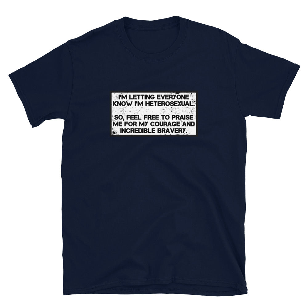 HETEROSEXUAL Short-Sleeve Unisex T-Shirt