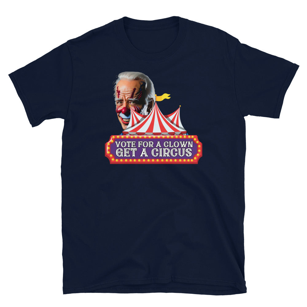 Vote For A Clown Short-Sleeve Unisex T-Shirt