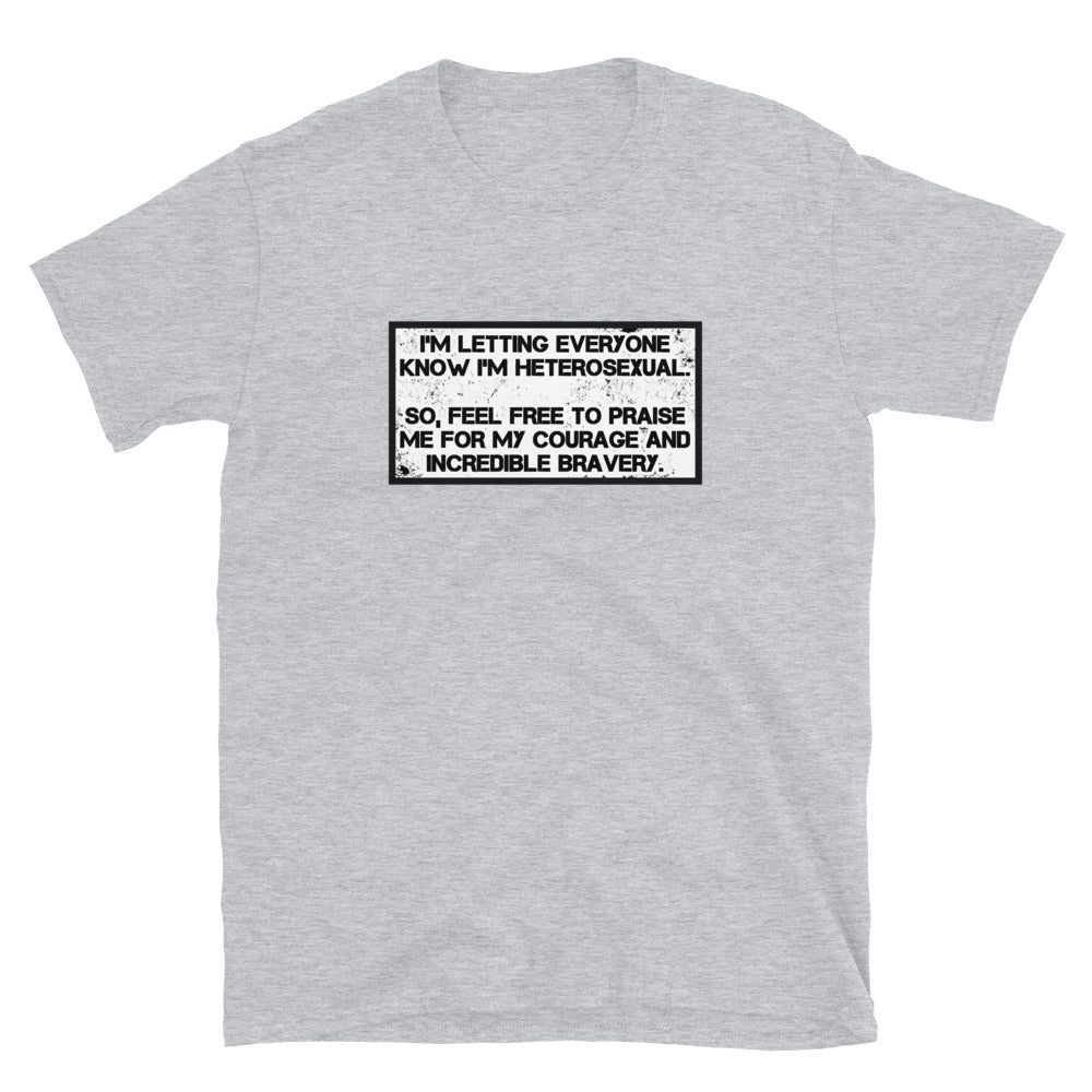 HETEROSEXUAL Short-Sleeve Unisex T-Shirt