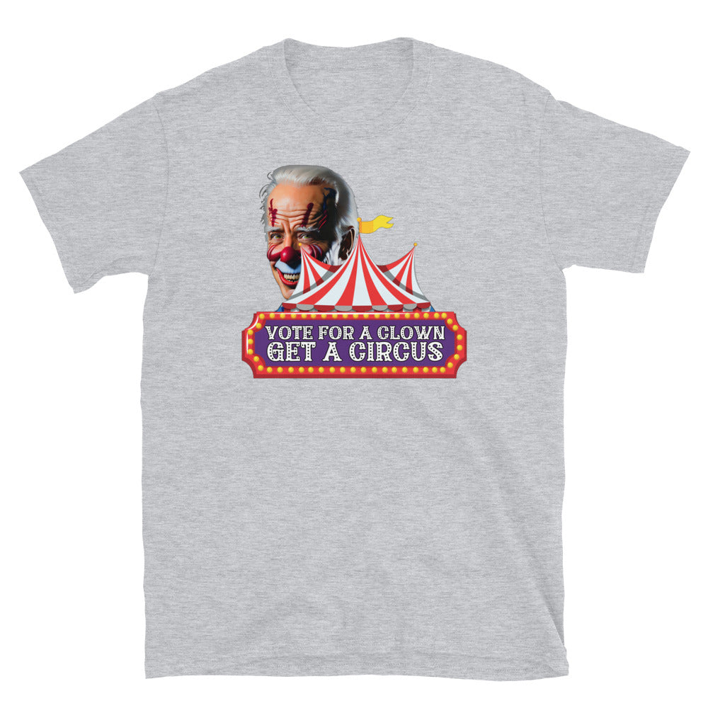 Vote For A Clown Short-Sleeve Unisex T-Shirt