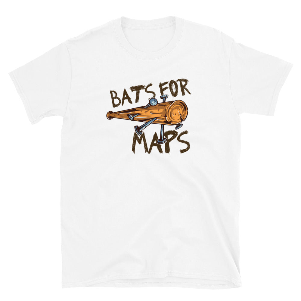 Bats for Maps Short-Sleeve Unisex T-Shirt