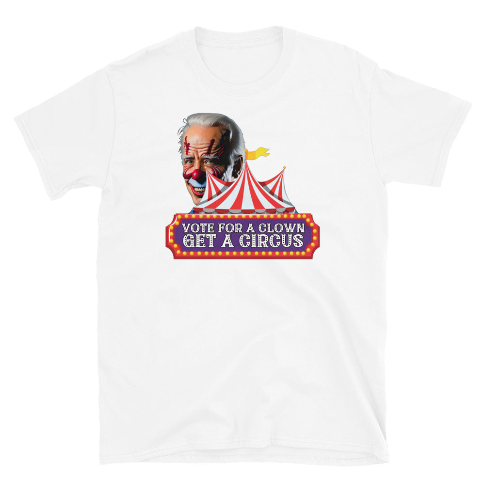 Vote For A Clown Short-Sleeve Unisex T-Shirt