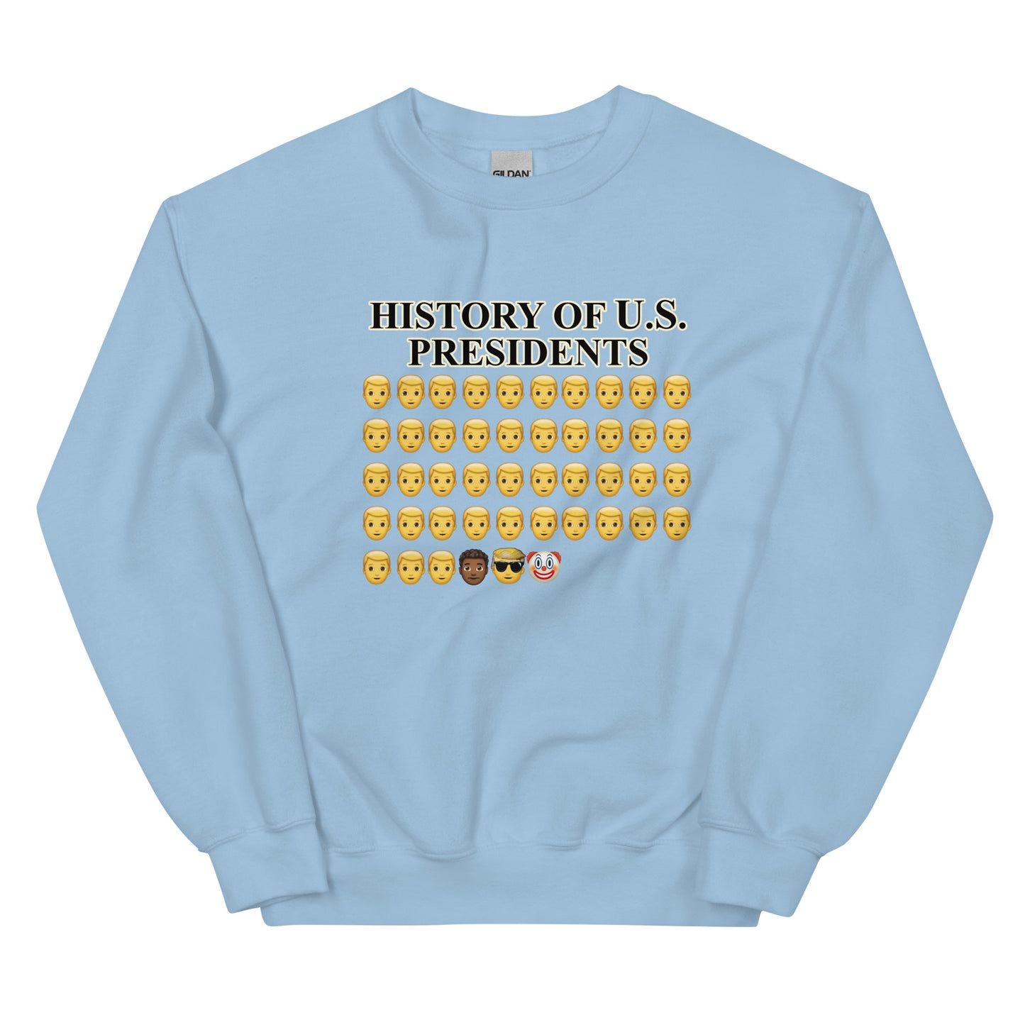 History Of US Presidents Unisex Sweatshirt