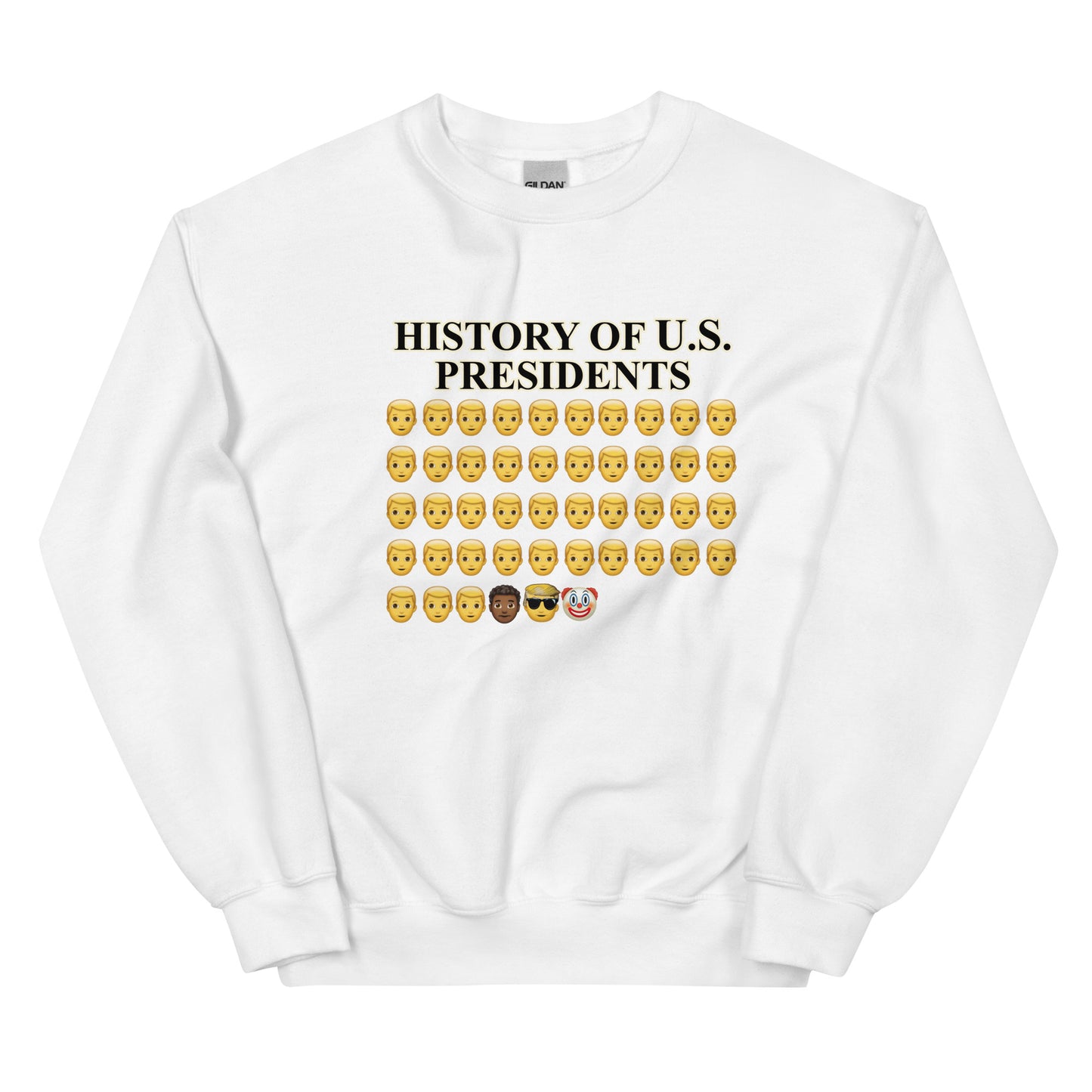 History Of US Presidents Unisex Sweatshirt