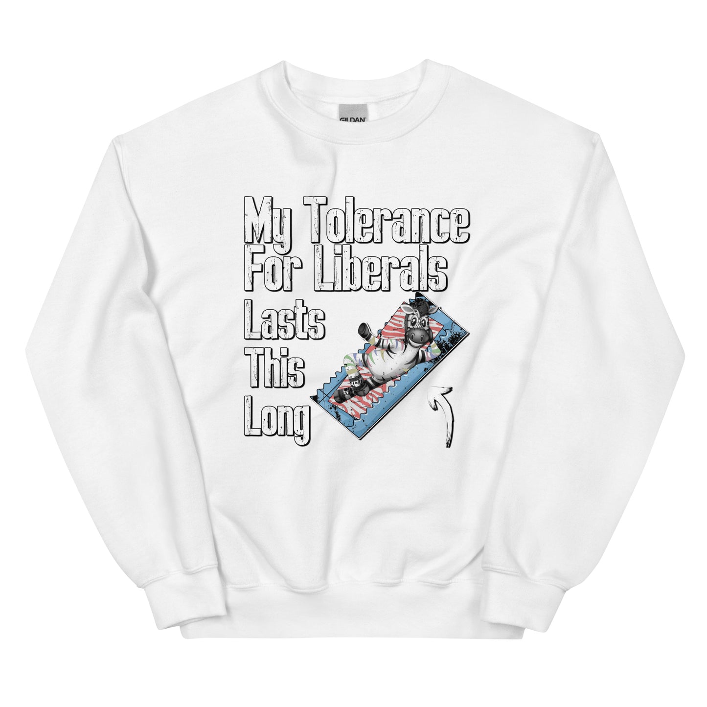 My Tolerance For Liberals Men's classic teeUnisex Sweatshirt