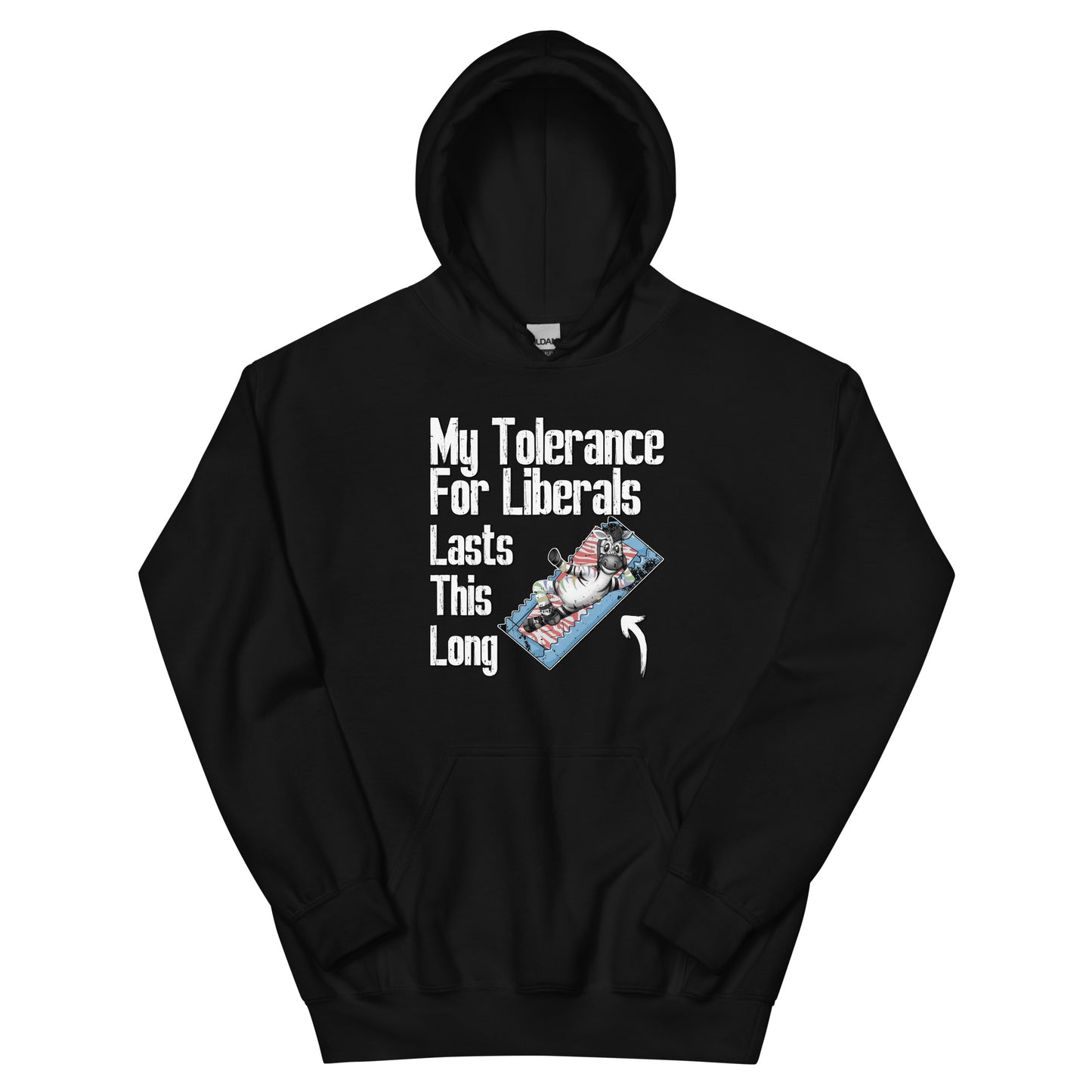 My Tolerance For Liberals Men's classic teeUnisex Hoodie