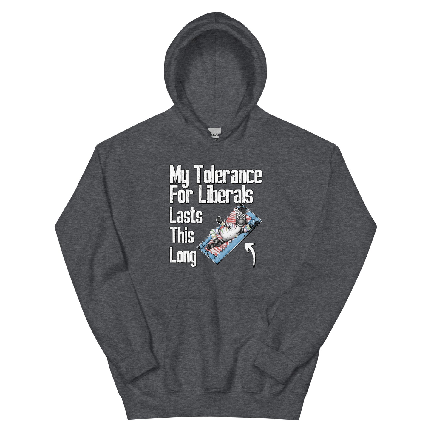 My Tolerance For Liberals Men's classic teeUnisex Hoodie